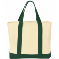 **OUT OF STOCK UNTIL OCTOBER** Twill Shopping Tote