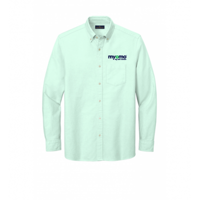 Brooks Brothers Men's Mint Oxford