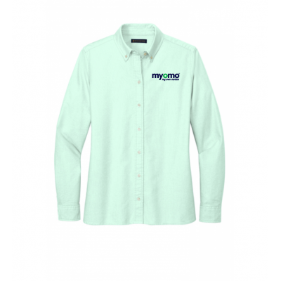 Brooks Brothers Women's Mint Oxford