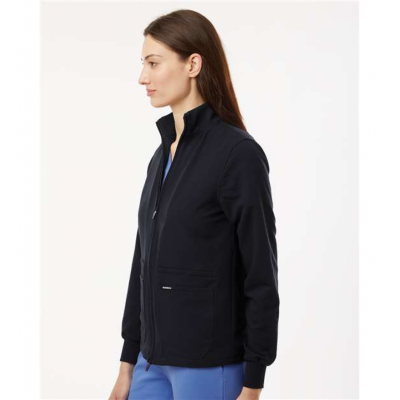 Ceri Women's Essential 6-Pocket Scrub Jacket