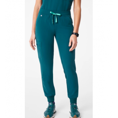 FIGS WOMEN'S ZAMORA JOGGER CARIBBEAN BLUE