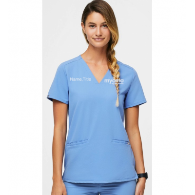 FIGS WOMEN'S CASMA TOP CIEL