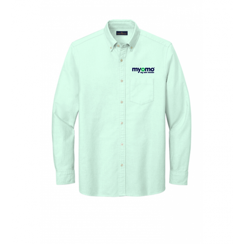 Brooks Brothers Men's Mint Oxford