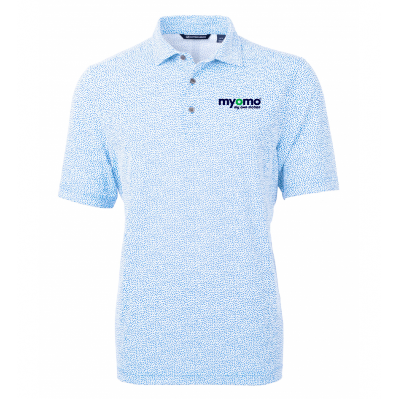 Cutter & Buck Eco Pique Botanical Print Men's Polo