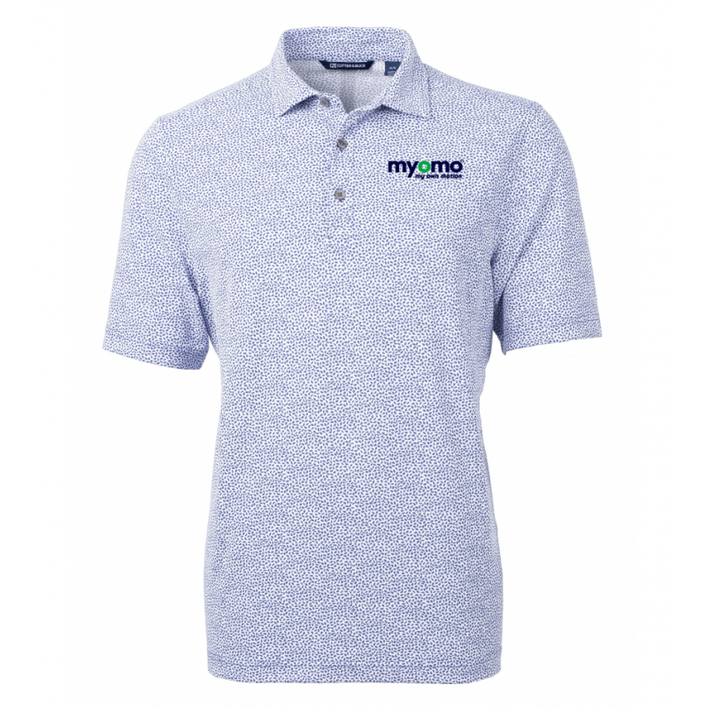 Cutter & Buck Eco Pique Botanical Print Men's Polo