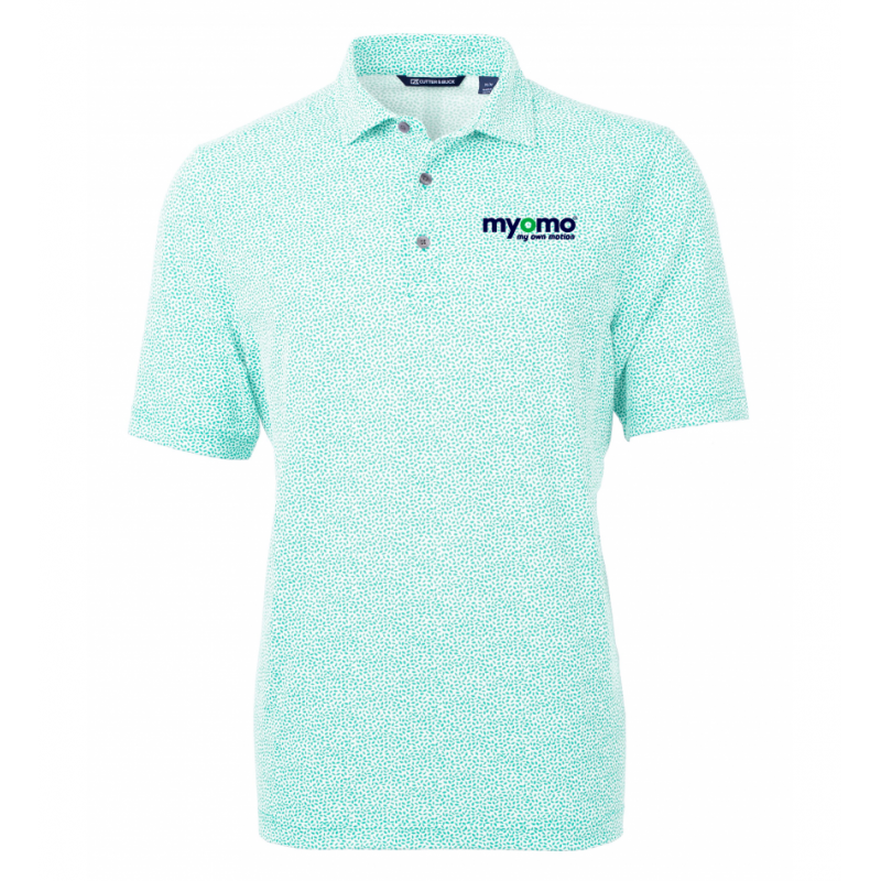 Cutter & Buck Eco Pique Botanical Print Men's Polo