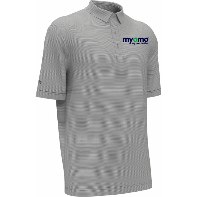 Men's Callaway Golf Fine Line Stripe Jersey Polo